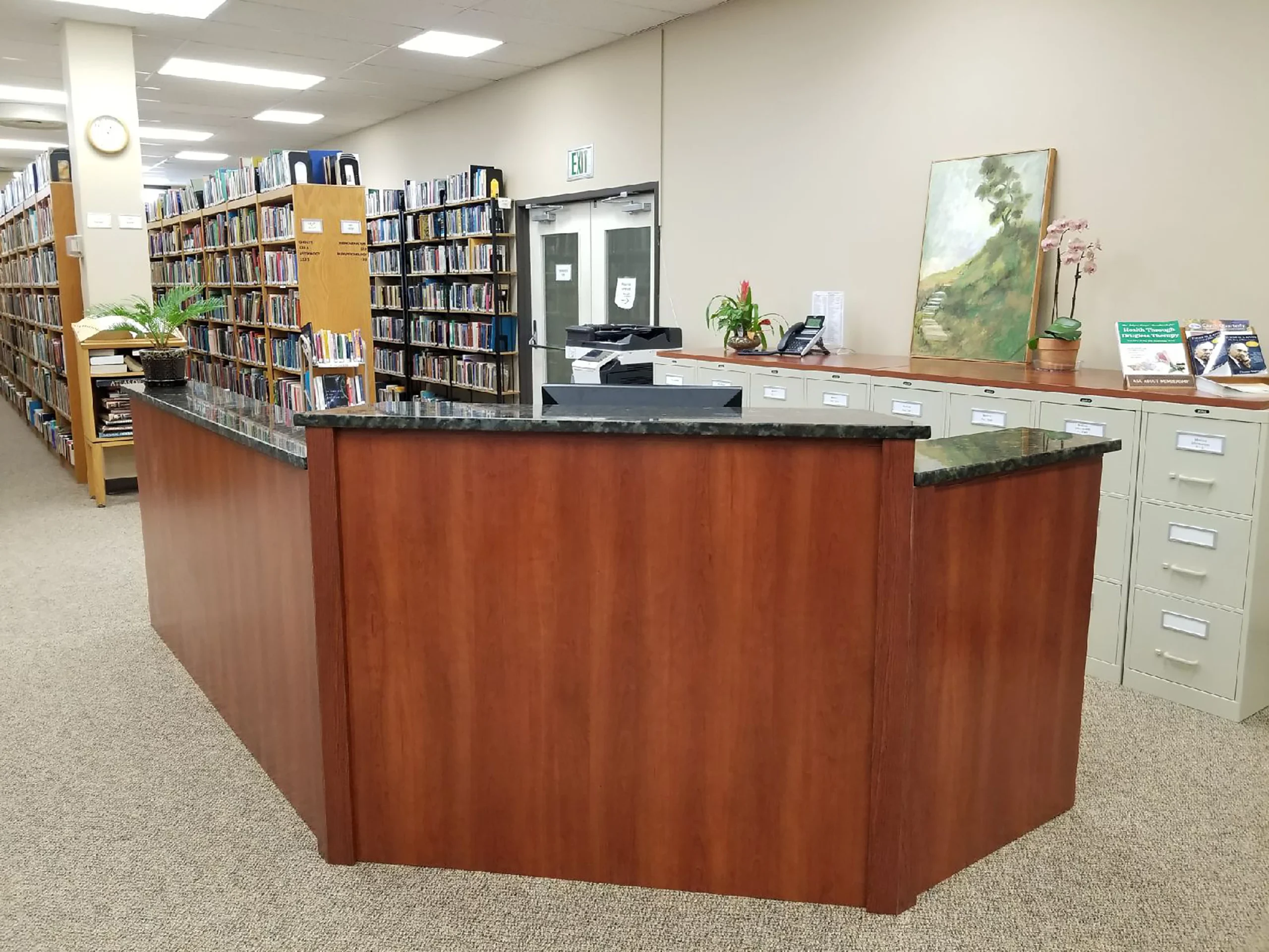 library-front-desk